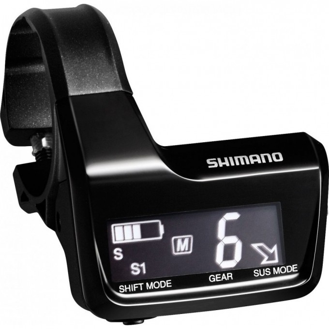 Информационный дисплей SHIMANO Di2, MT800, порт E-tube X3, порт для зарядки X1, под руль 31.8мм и 35.0мм ISCMT800B